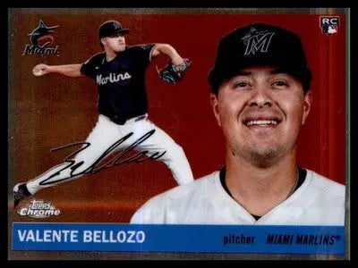 2025 Topps Chrome Platinum #308 Valente Bellozo RC RC - Baseball Card Single