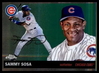 2025 Topps Chrome Platinum #396 Sammy Sosa - Baseball Card Single