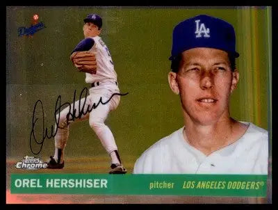 2025 Topps Chrome Platinum #488 Orel Hershiser - Baseball Card Single
