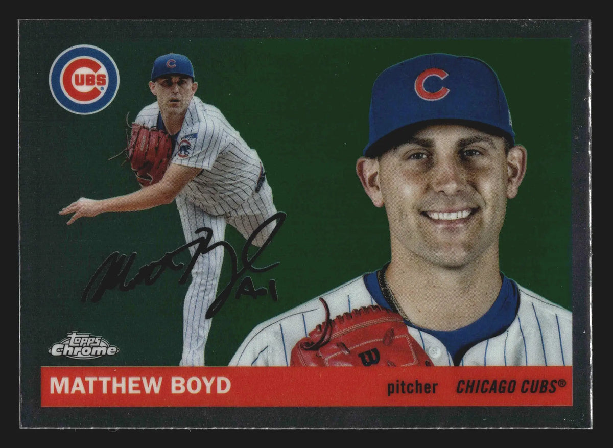 2025 Topps Chrome Platinum Anniversary #212 Matthew Boyd Cubs - Baseball Card Single