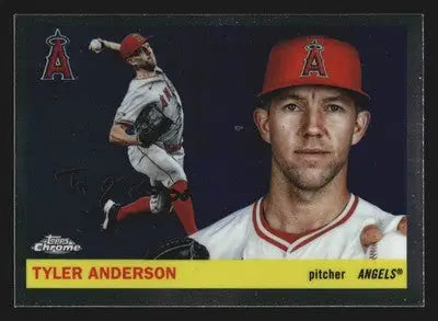 2025 Topps Chrome Platinum Anniversary #34 Tyler Anderson Angels - Baseball Card Single