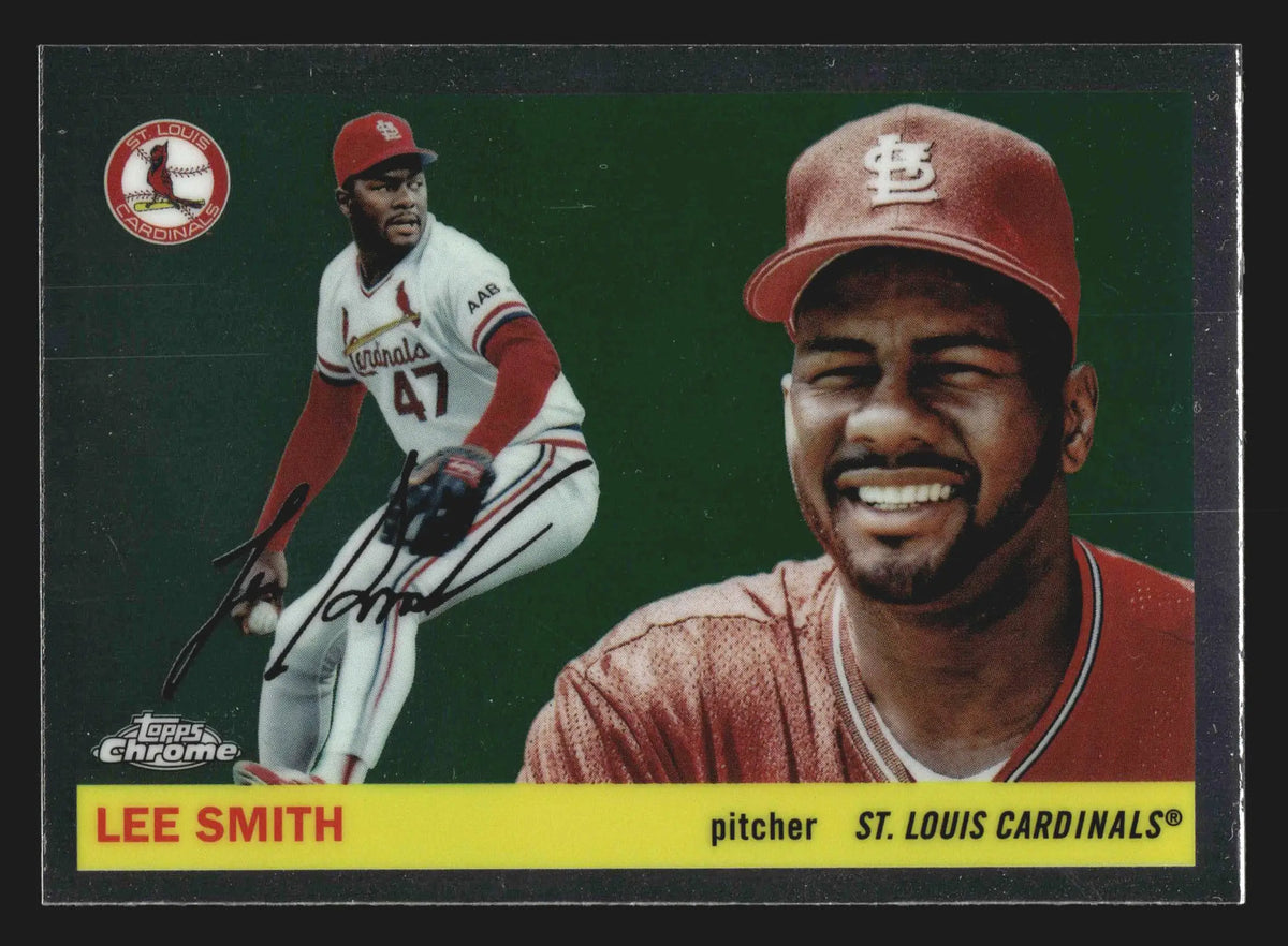2025 Topps Chrome Platinum Anniversary Lee Smith #333 Cardinals HOF - Baseball Card Single