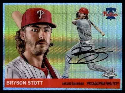 2025 Topps Chrome Platinum Prism Refractors #145 Bryson Stott