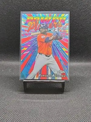 2025 Topps Chrome - Power Players Yordan Alvarez #PP-10 - Baseball Card Single