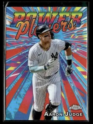 2025 Topps Chrome #PP-1 Aaron Judge Power Players - Trading Card