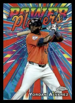 2025 Topps Chrome #PP-10 Yordan Alvarez Power Players - Baseball Card Single