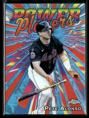 2025 Topps Chrome #PP-12 Pete Alonso Power Players - Baseball Card Single