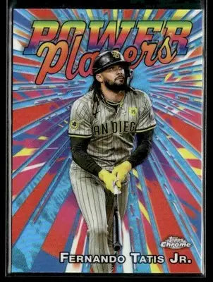 2025 Topps Chrome #PP-17 Fernando Tatis Jr. Power Players - Baseball Card Single