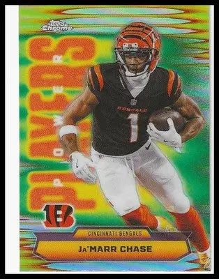 2025 Topps Chrome #PP-21 Ja’Marr Chase Power Players Refractor