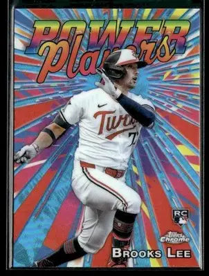 2025 Topps Chrome #PP-23 Brooks Lee Power Players - Baseball Card Single