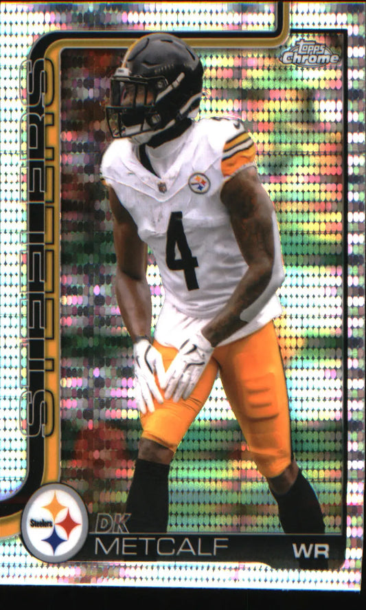 2025 Topps Chrome Pulsar Refractor #254 DK Metcalf