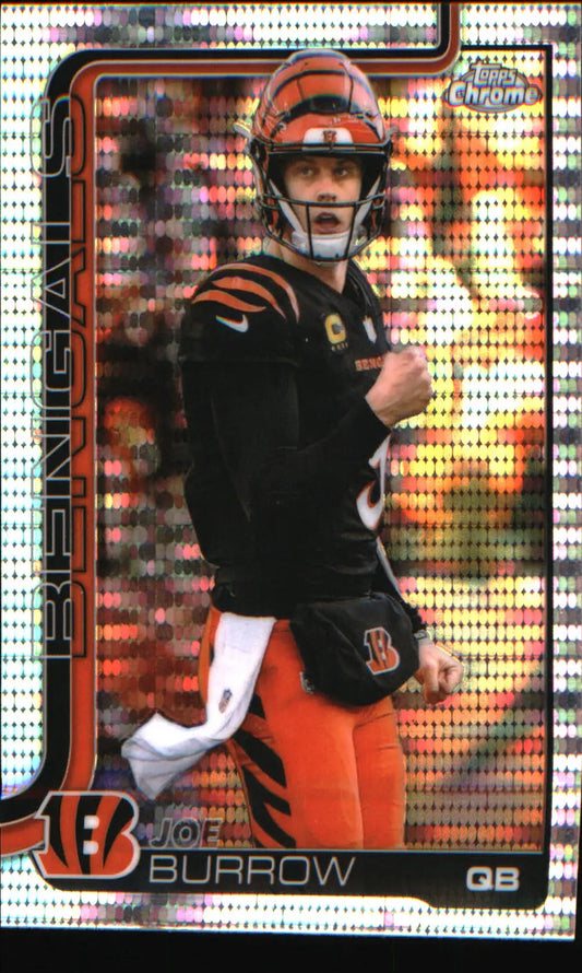 2025 Topps Chrome Pulsar Refractor #61 Joe Burrow