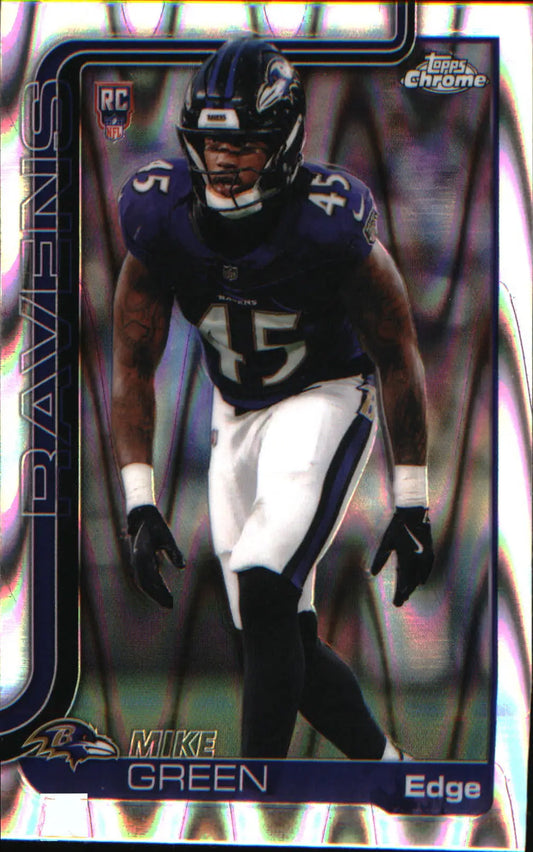 2025 Topps Chrome Ray Wave Refractor #376 Mike Green Rookie Rookie