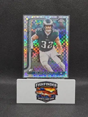 2025 Topps Chrome - Reed Blankenship #251 X-Fractor - Football Card Single