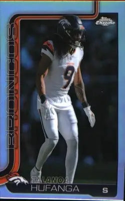 2025 Topps Chrome Refractor #94 Talanoa Hufanga - Football Card Single