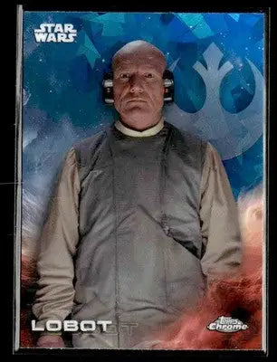 2025 Topps Chrome Sapphire Edition Star Wars #131 Lobot - Trading Card