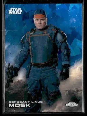 2025 Topps Chrome Sapphire Edition Star Wars #164 Sergeant Linus Mosk - Trading Card