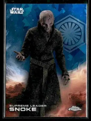 2025 Topps Chrome Sapphire Edition Star Wars #174 Supreme Leader Snoke - Star Wars Card Single