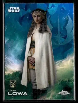 2025 Topps Chrome Sapphire Edition Star Wars #175 Tasi Lowa Debut - Star Wars Card Single