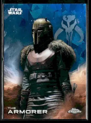 2025 Topps Chrome Sapphire Edition Star Wars #178 The Armorer - Star Wars Card Single