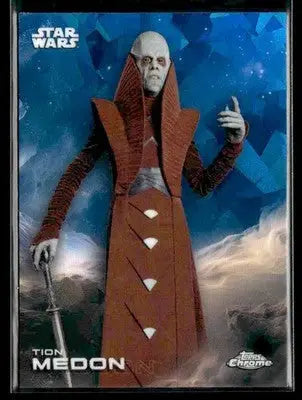 2025 Topps Chrome Sapphire Edition Star Wars #183 Tion Medon - Star Wars Card Single