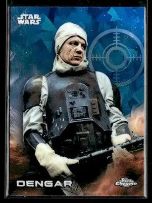 2025 Topps Chrome Sapphire Edition Star Wars #31 Dengar - Star Wars Card Single