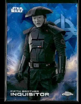 2025 Topps Chrome Sapphire Edition Star Wars #43 Fifth Brother Inquisitor - Star Wars Card Single
