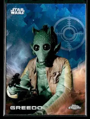 2025 Topps Chrome Sapphire Edition Star Wars #54 Greedo - Trading Card