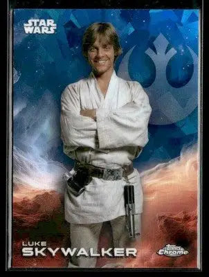 2025 Topps Chrome Sapphire Edition Star Wars #83 Luke Skywalker - Trading Card