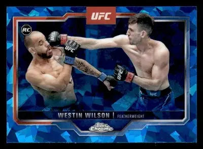 2025 Topps Chrome Sapphire Edition UFC #108 Westin Wilson - UFC/MMA Card Single