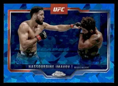 2025 Topps Chrome Sapphire Edition UFC #155 Nassourdine Imavov - UFC/MMA Card Single