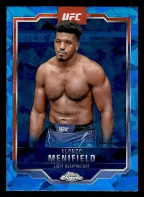 2025 Topps Chrome Sapphire Edition UFC #159 Alonzo Menifield - UFC/MMA Card Single