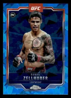 2025 Topps Chrome Sapphire Edition UFC #189 Daniel Zellhuber - UFC/MMA Card Single