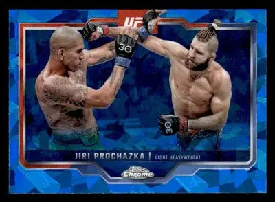 2025 Topps Chrome Sapphire Edition UFC #70 Jiri Prochazka - UFC/MMA Card Single