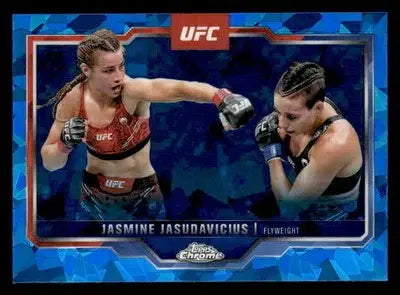 2025 Topps Chrome Sapphire Edition UFC #93 Jasmine Jasudavicius - UFC/MMA Card Single