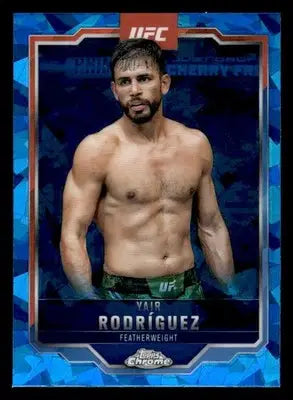 2025 Topps Chrome Sapphire Edition UFC #95 Yair Rodríguez - UFC/MMA Card Single