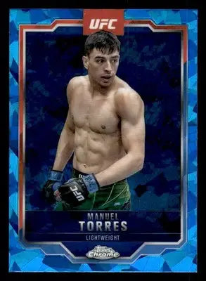 2025 Topps Chrome Sapphire Edition UFC #96 Manuel Torres - UFC/MMA Card Single