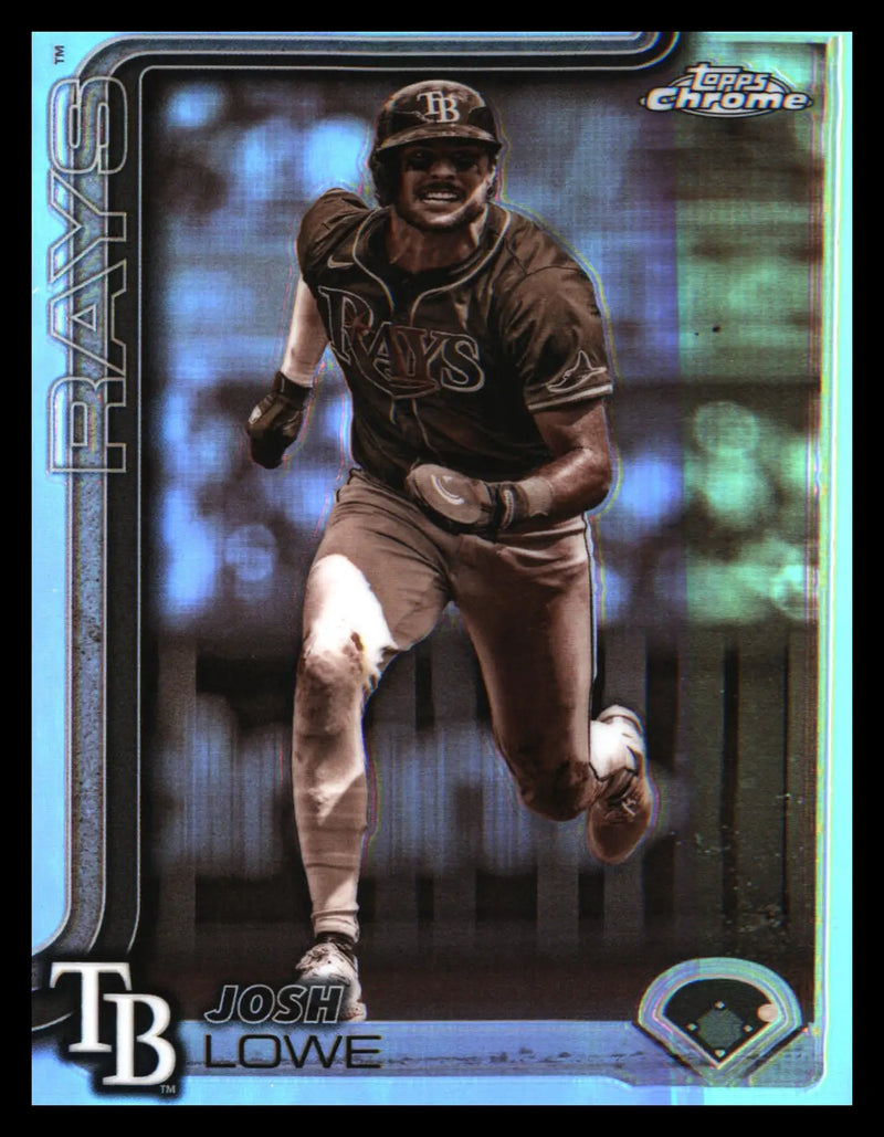 2025 Topps Chrome Sepia Refractors #111 Josh Lowe - Baseball Card Single