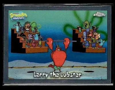 2025 Topps Chrome SpongeBob SquarePants 25th Anniversary #12 Larry the Lobster - Non-Sports Card Single
