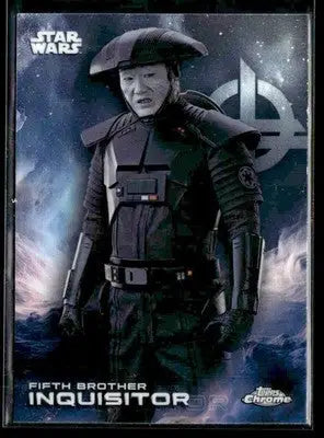 2025 Topps Chrome Star Wars #43 Fifth Brother Inquisitor - Star Wars Card Single