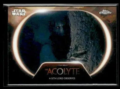 2025 Topps Chrome Star Wars A Sith Lord Observes #AC-21 Acolyte - Star Wars Card Single