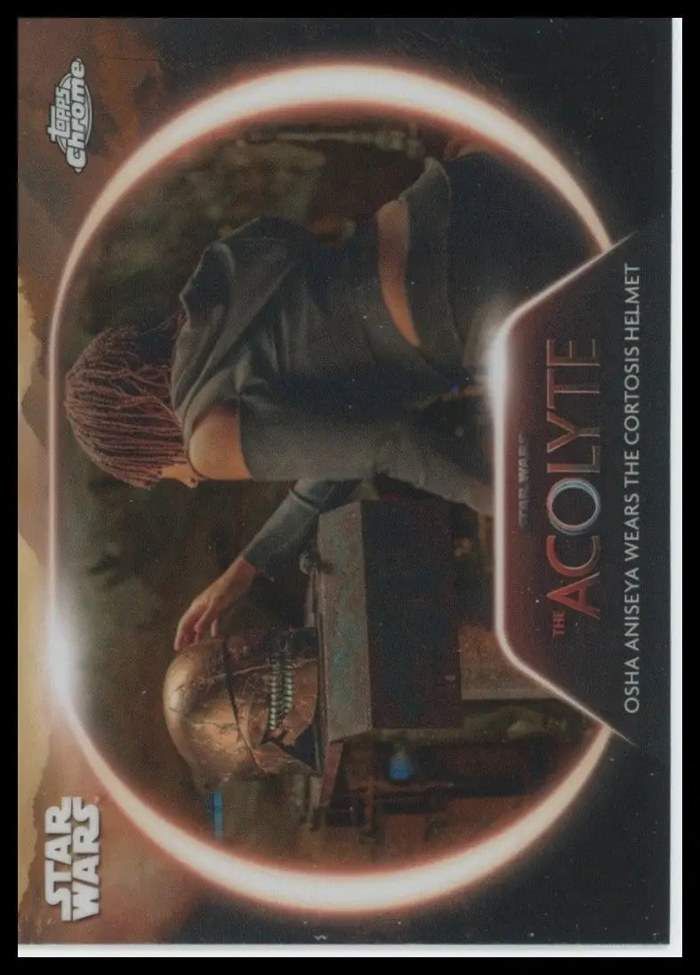 2025 Topps Chrome Star Wars Acolyte Cortosis Helmet #AC-15 Insert Card - Non-Sports Card Single