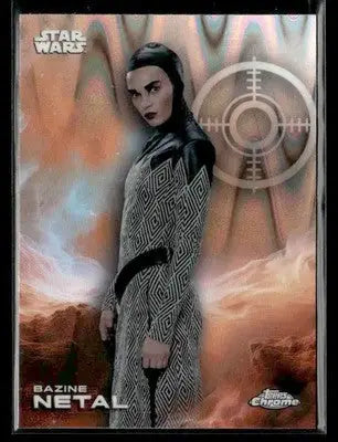 2025 Topps Chrome Star Wars Bazine Netal #104 RayWave Refractor - Star Wars Card Single