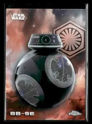 2025 Topps Chrome Star Wars BB-9E #105 The Last Jedi - Star Wars Card Single