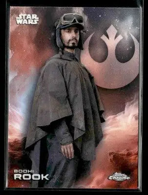 2025 Topps Chrome Star Wars Bodhi Rook #12 Rogue One - Star Wars Card Single