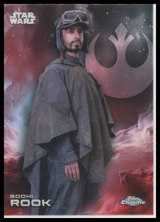 2025 Topps Chrome Star Wars Bodhi Rook #12 Rogue One Trading Card - Star Wars Card Single