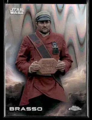 2025 Topps Chrome Star Wars Brasso #109 RayWave Refractor Andor - Star Wars Card Single