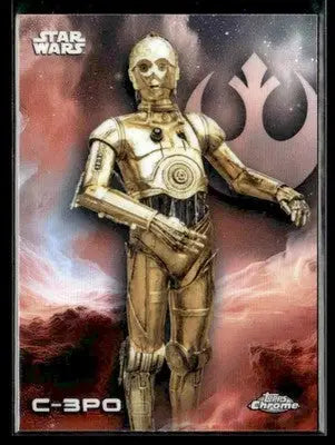 2025 Topps Chrome Star Wars C-3PO #13 A New Hope - Star Wars Card Single