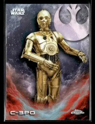 2025 Topps Chrome Star Wars C-3PO #CE-7 Costco Exclusive - Star Wars Card Single
