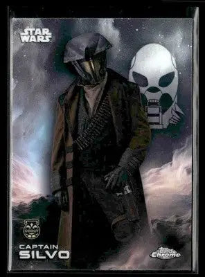 2025 Topps Chrome Star Wars Captain Silvo #21 Skeleton Crew - Star Wars Card Single